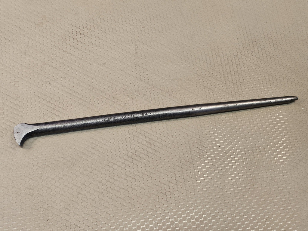 Snap-on Tools 1250 12” Prybar Rolling Head Lady Foot Pry Bar
