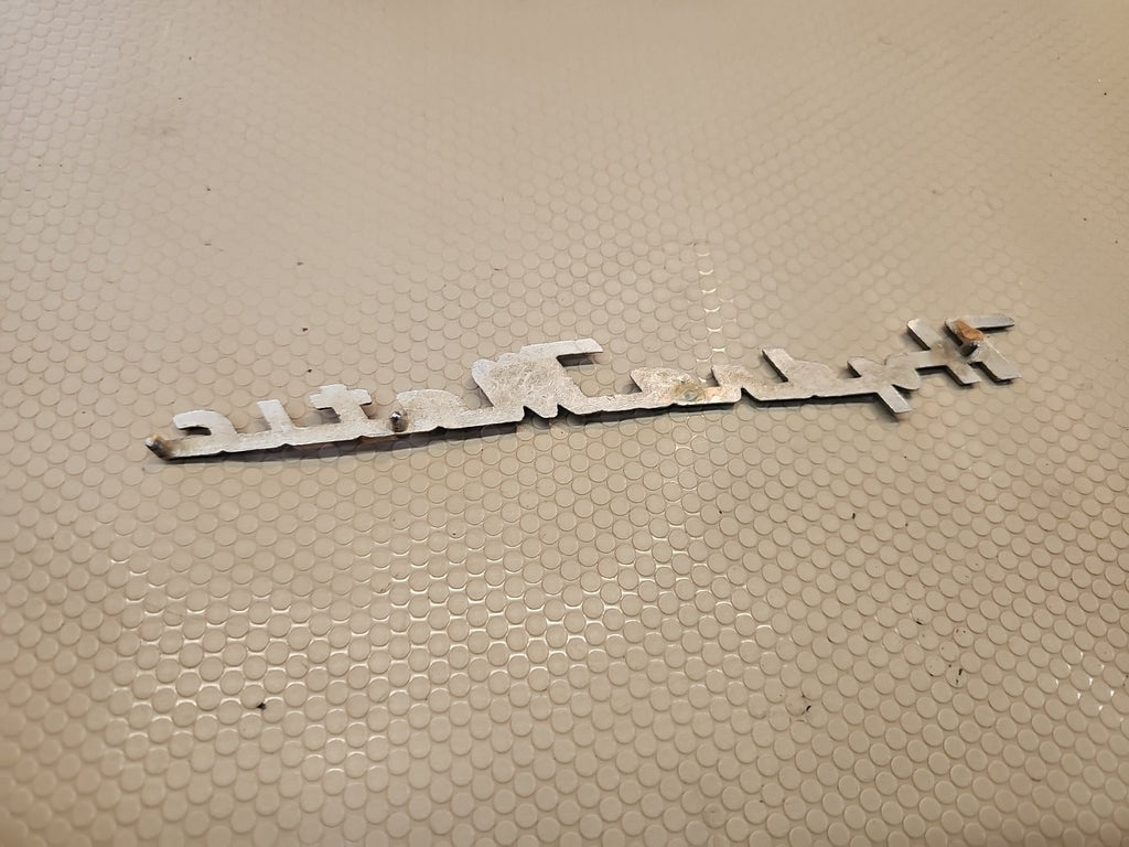 OEM Nash Ambassador Hydra Matic Trunk Emblem Vntage 1951 HYDRA MATIC AMBASSADOR