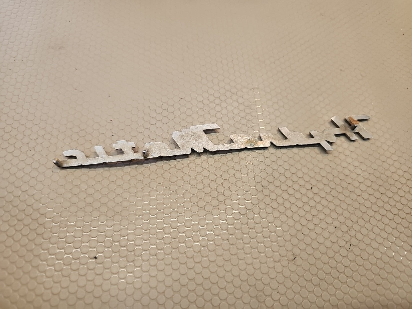 OEM Nash Ambassador Hydra Matic Trunk Emblem Vntage 1951 HYDRA MATIC AMBASSADOR