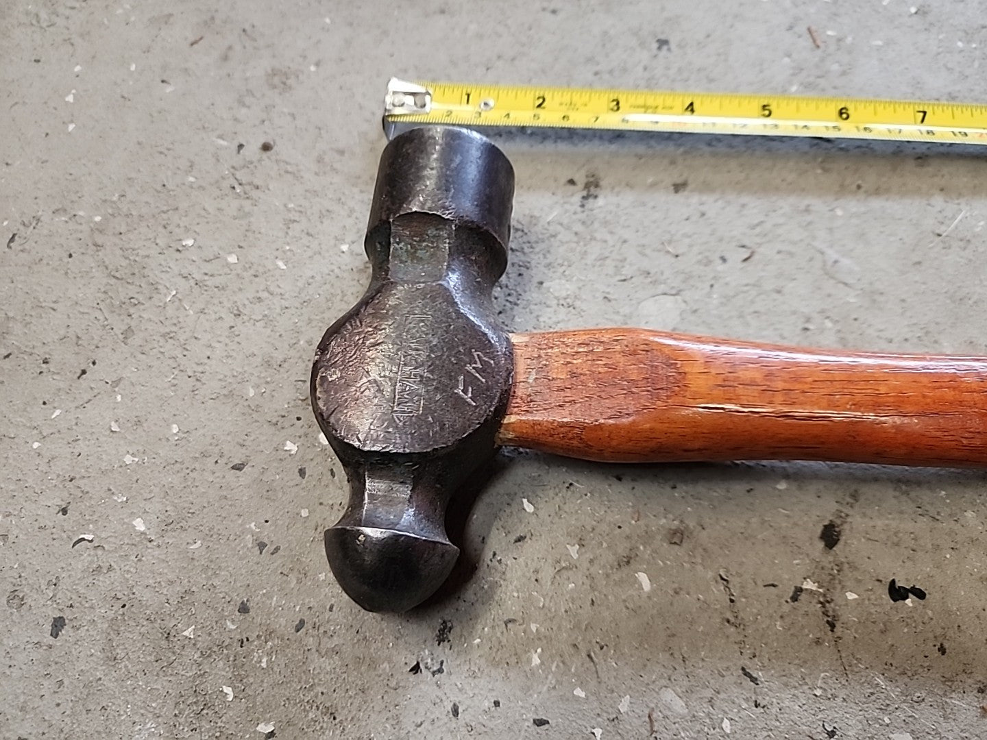 VAUGHAN BALL PEEN HAMMER 16 INCH MADE IN USA 