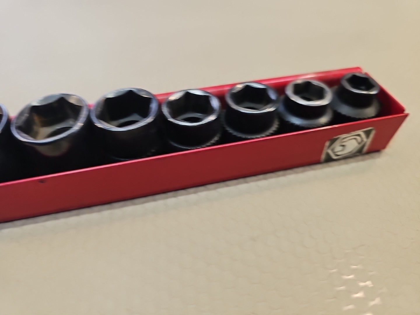 Matco Special Forces Pass Through SAE Short Impact Socket Set BLP Series 3/8 