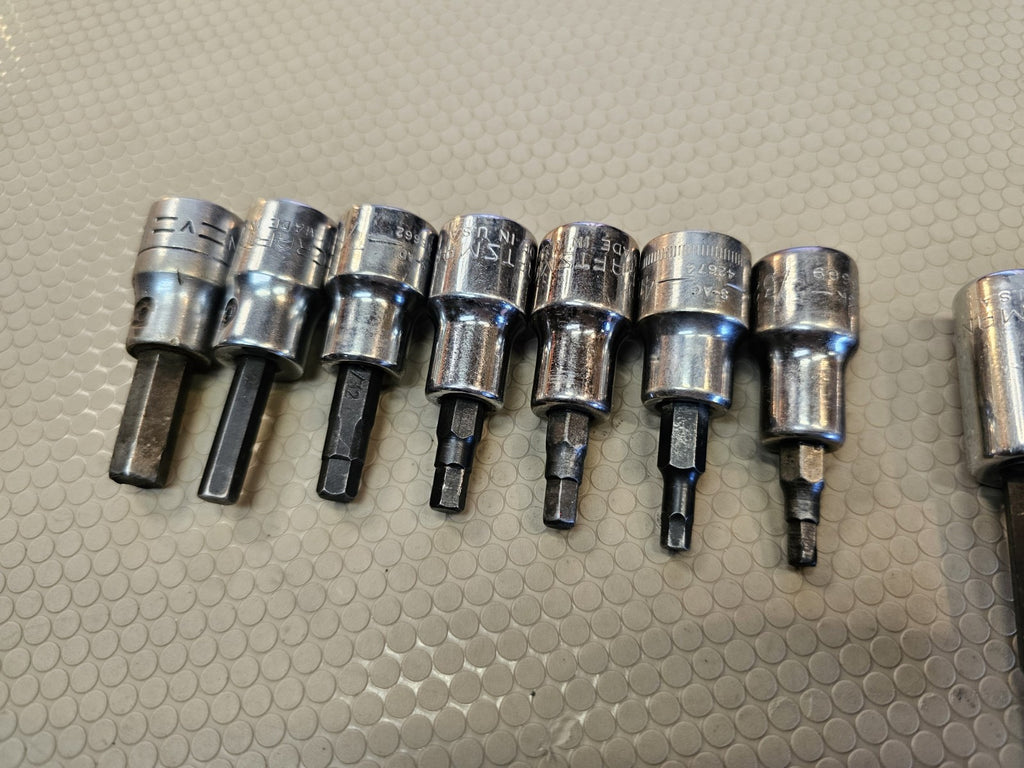 Craftsman USA 11 pc ~ SAE & Metric Hex & Torx Socket Set 1 Phillips