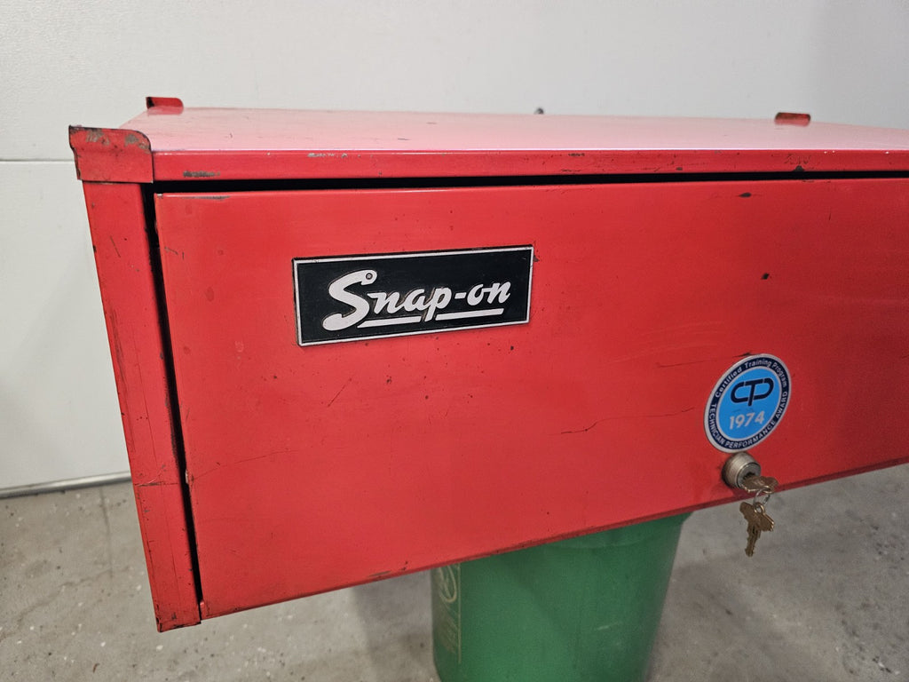VTG 1971 Snap-On Tools KRA-461 Middle 3 Drawer Tool Middle Box WITH KEYS!