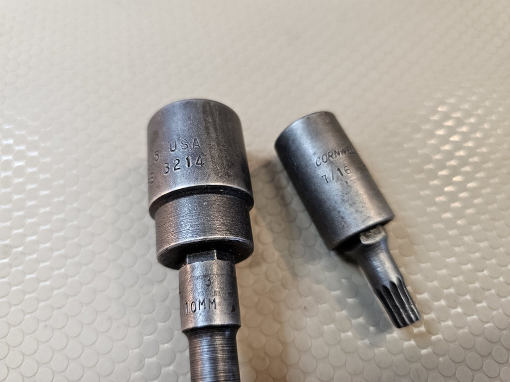 Cornwell Tools P3214 7/16 Shallow Impact Socket 1/2" Dr Bit Socket Triple Square