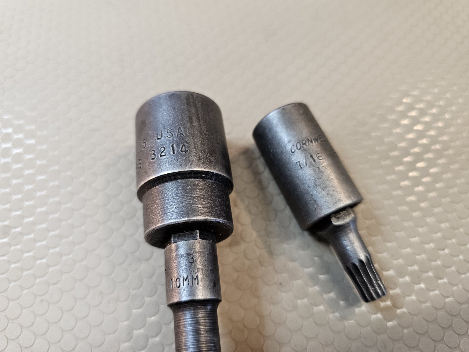 Cornwell Tools P3214 7/16 Shallow Impact Socket 1/2" Dr Bit Socket Triple Square