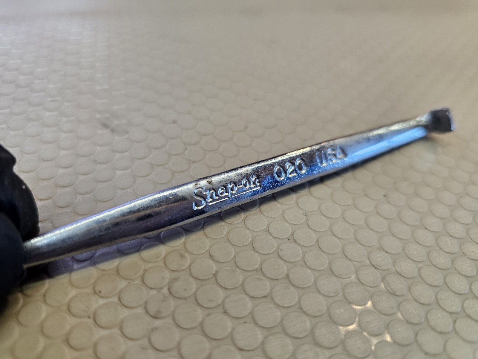 Snap-On 020 Offset 4" Long Flat Tip Screwdriver