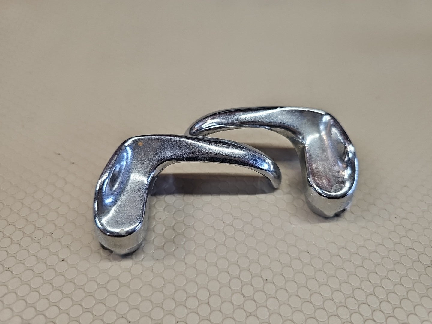 OEM! 1955 1956 1957 1958 1959 CHEVROLET GMC PICKUP CHROME WINDOW HANDLES PAIR