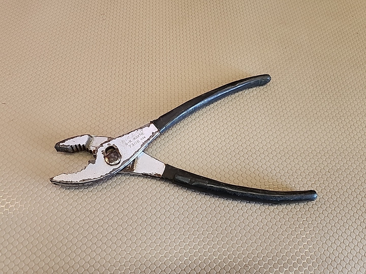 Vintage SK Wayne 7308 Slip Joint Pliers Made In USA