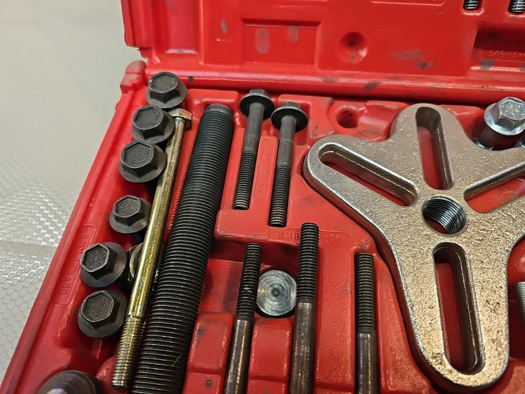 Mac Tools USA Made STP500M Deluxe Bolt Grip Set Puller Balancer Flywheel Rotor