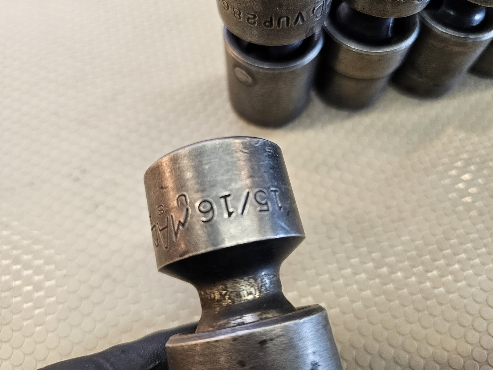 Mac Tools 7/16"-15/16" 9 Pc 1/2" Drive Impact Swivel Socket Set