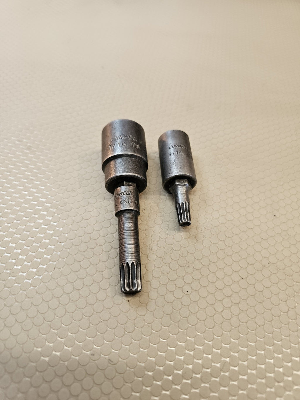 Cornwell Tools P3214 7/16 Shallow Impact Socket 1/2" Dr Bit Socket Triple Square