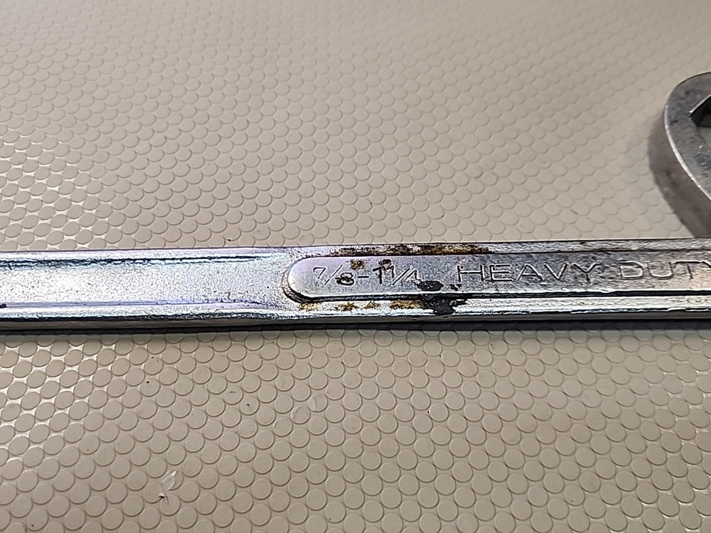 Vtg. TRAQ Master Wrench Heavy Duty 7/8” - 1 1/4”