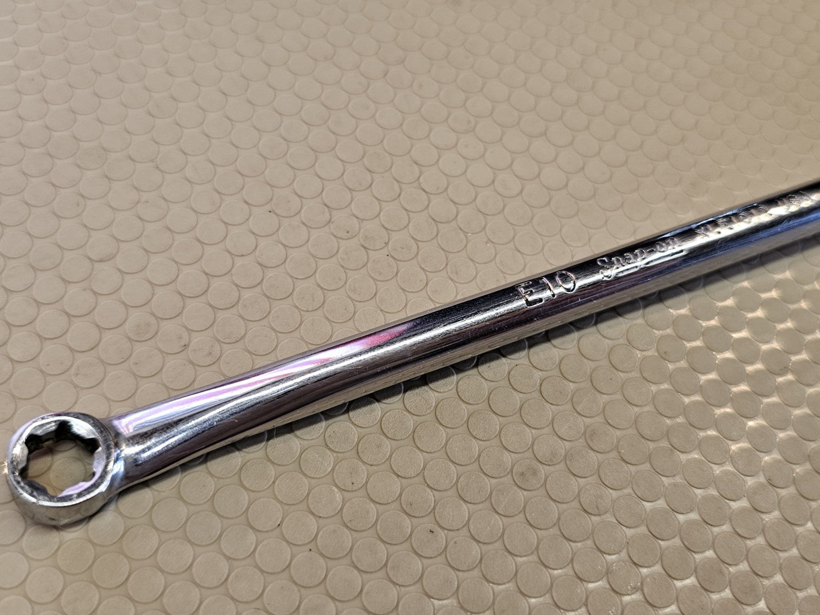 Snap-On ™ Tools USA E10 E12 TORX XLE1012 10° Offset Box Chrome Wrench *UNUSED*