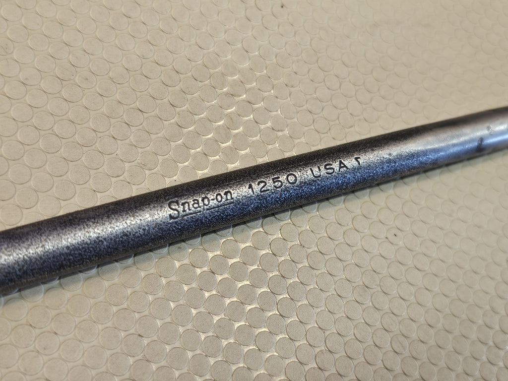 Snap-on Tools 1250 12” Prybar Rolling Head Lady Foot Pry Bar