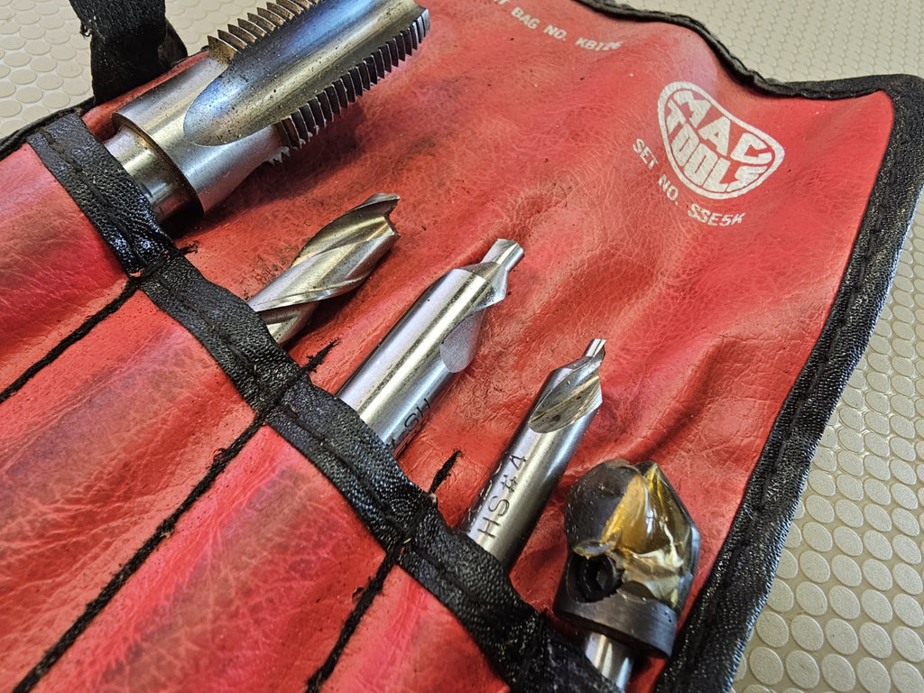 Mac Tools Twist Extractors E3 & E5 From Set SSE5K In Kit Bag No. KB126 Dril bits